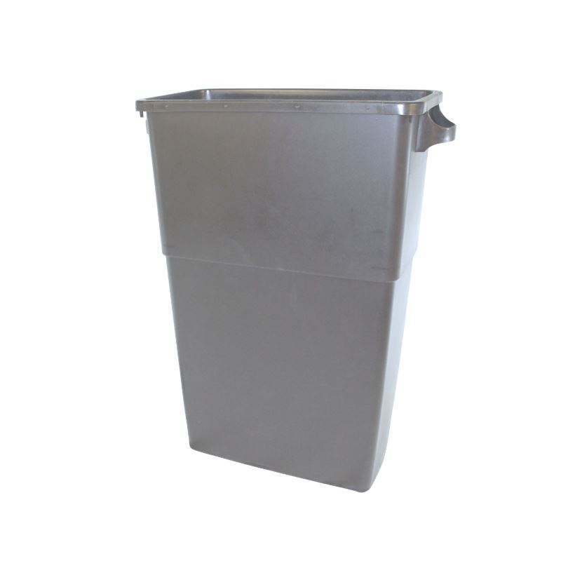 23 Gallon Thin Bin Gray Container